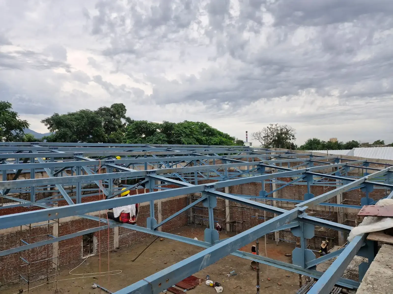 structure work in Baddi